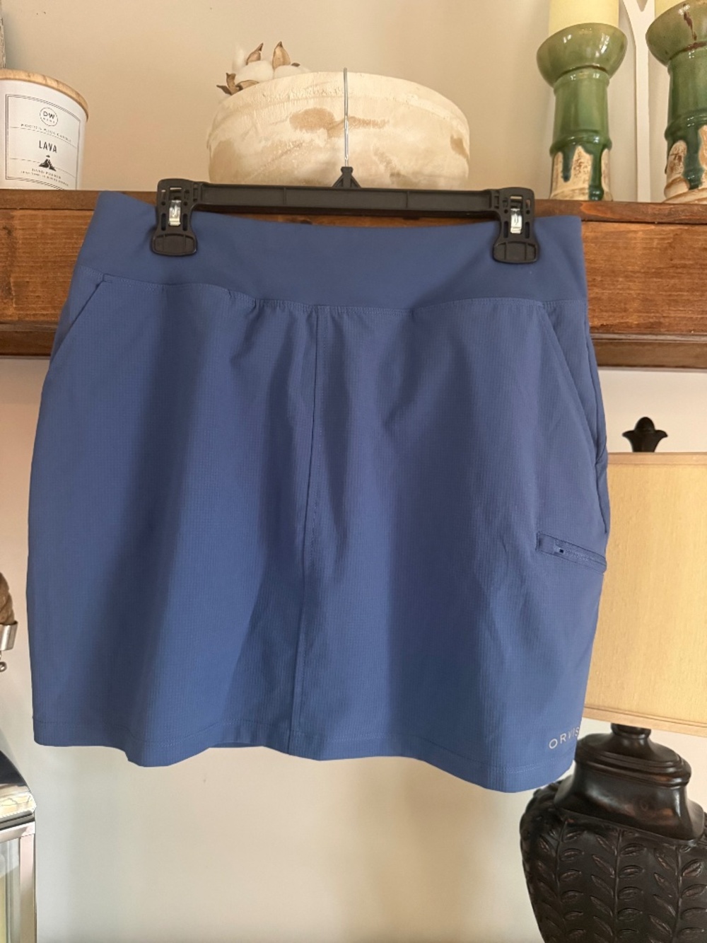 Orvis Women's Lightweight Tech Skort - Medium - Navy